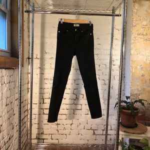 Madewell high waist skinny jeans black - size 27